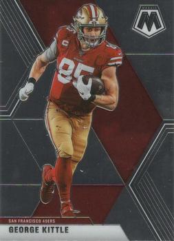 #175 George Kittle - San Francisco 49ers - 2020 Panini Mosaic Football