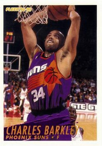 #175 Charles Barkley - Phoenix Suns - 1994-95 Fleer Basketball