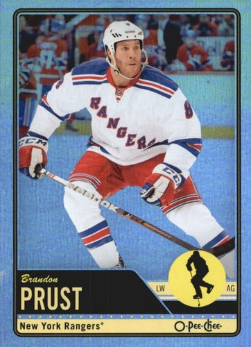 #175 Brandon Prust - New York Rangers - 2012-13 O-Pee-Chee - Rainbow Hockey