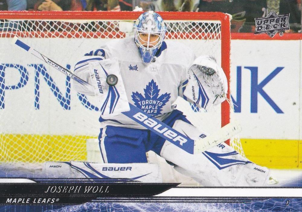 #175 Joseph Woll - Toronto Maple Leafs - 2024-25 Upper Deck Hockey