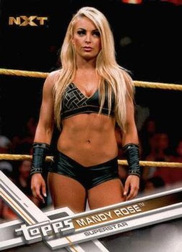 #175 Mandy Rose - 2017 Topps WWE Then Now Forever Wrestling