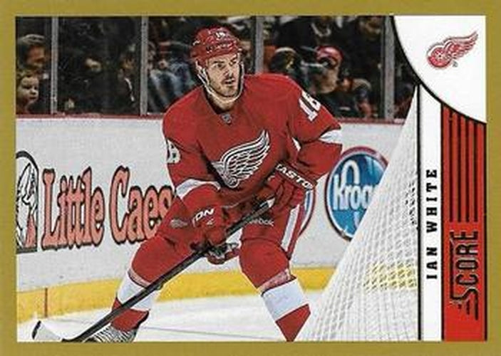 #175 Ian White - Detroit Red Wings - 2013-14 Score - Gold Hockey