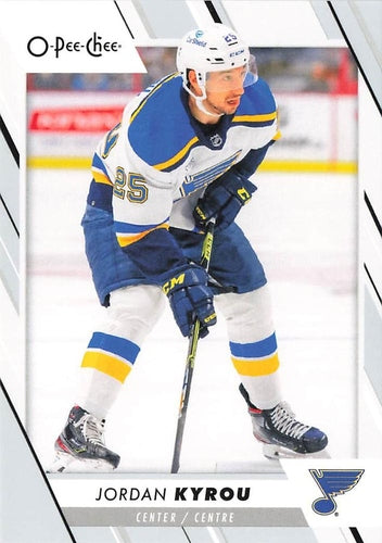 #175 Jordan Kyrou - St. Louis Blues - 2023-24 O-Pee-Chee Hockey