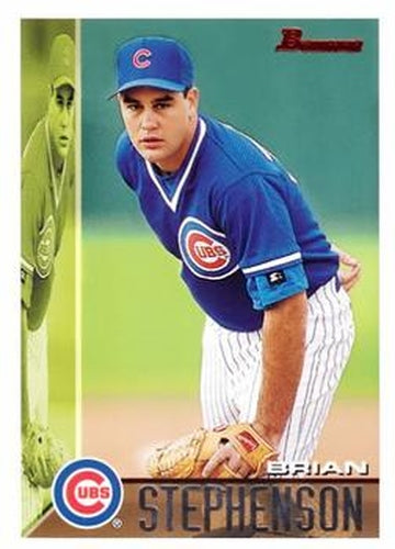 #175 Brian Stephenson - Chicago Cubs - 1995 Bowman Baseball