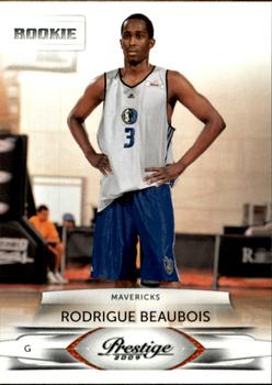 #175 Rodrigue Beaubois - Dallas Mavericks - 2009-10 Panini Prestige Basketball