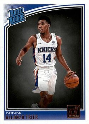 #175 Allonzo Trier - New York Knicks - 2018-19 Donruss Basketball