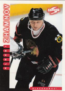#175 Alexei Zhamnov - Chicago Blackhawks - 1997-98 Score Hockey