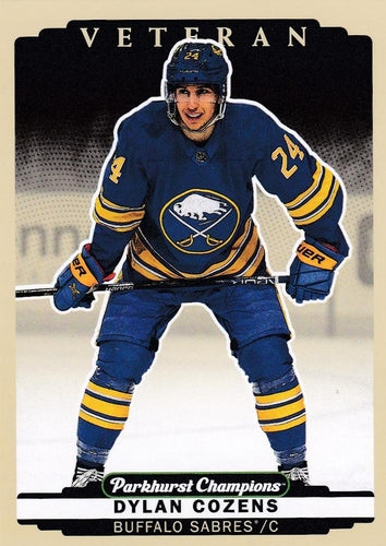 #175 Dylan Cozens - Buffalo Sabres - 2022-23 Parkhurst Champions Hockey