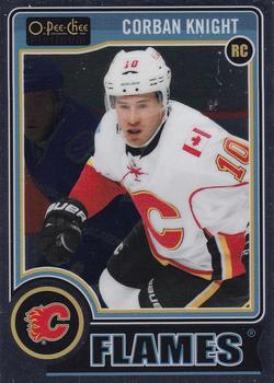 #175b Corban Knight - Calgary Flames - 2014-15 O-Pee-Chee Platinum Hockey