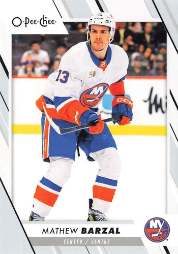 #176 Mathew Barzal - New York Islanders - 2023-24 O-Pee-Chee Hockey