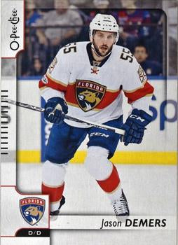 #176 Jason Demers - Florida Panthers - 2017-18 O-Pee-Chee Hockey