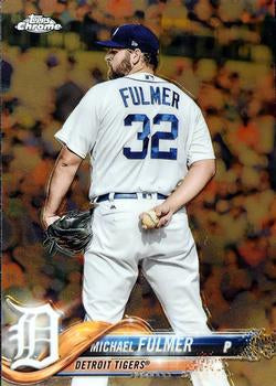 #176 Michael Fulmer - Detroit Tigers - 2018 Topps Chrome Baseball
