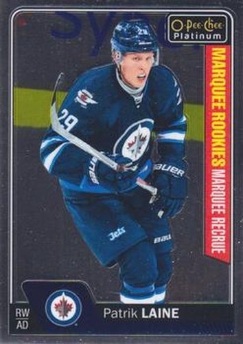 #176 Patrik Laine - Winnipeg Jets - 2016-17 O-Pee-Chee Platinum Hockey