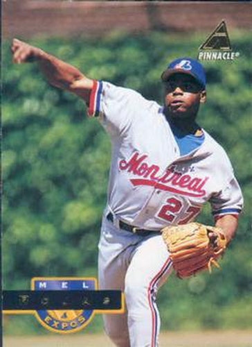 #176 Mel Rojas - Montreal Expos - 1994 Pinnacle Baseball