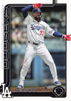 #176 Teoscar Hernández - Los Angeles Dodgers - 2025 Topps Baseball
