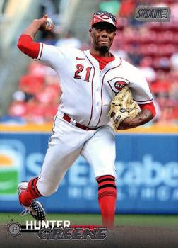 #176 Hunter Greene - Cincinnati Reds - 2023 Stadium Club Baseball