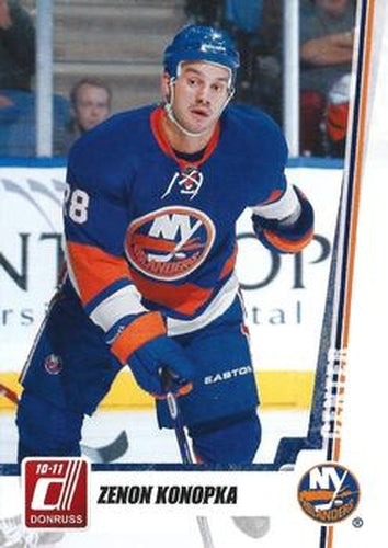 #176 Zenon Konopka - New York Islanders - 2010-11 Donruss Hockey