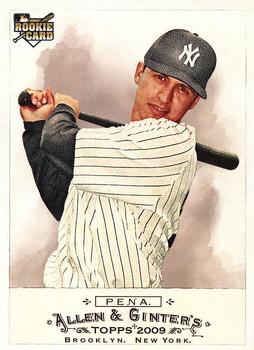 #176 Ramiro Pena - New York Yankees - 2009 Topps Allen & Ginter Baseball