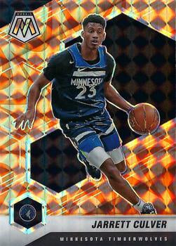 #176 Jarrett Culver - Minnesota Timberwolves - 2020-21 Panini Mosaic - Mosaic Reactive Orange Basketball