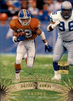 #176 Glyn Milburn - Denver Broncos - 1996 Stadium Club Football