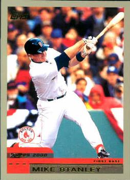 #176 Mike Stanley - Boston Red Sox - 2000 Topps Baseball