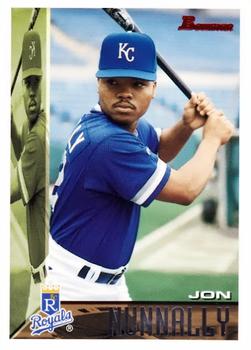 #176 Jon Nunnally - Kansas City Royals - 1995 Bowman Baseball