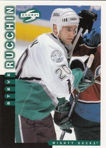 #176 Steve Rucchin - Anaheim Mighty Ducks - 1997-98 Score Hockey