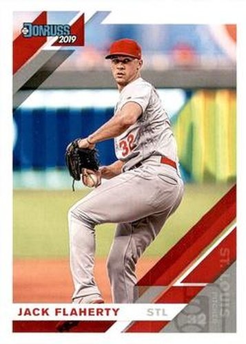 #176 Jack Flaherty - St. Louis Cardinals - 2019 Donruss Baseball