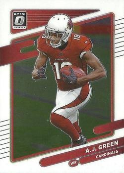 #176 A.J. Green - Arizona Cardinals - 2021 Donruss Optic Football