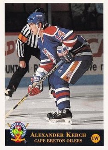 #176 Alexander Kerch - Cape Breton Oilers - 1994 Classic Pro Hockey Prospects Hockey