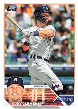 #176 Kody Clemens - Detroit Tigers - 2023 Topps Baseball