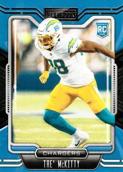 #176 Tre' McKitty - Los Angeles Chargers - 2021 Panini Playbook Football