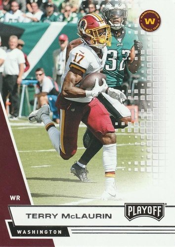 #176 Terry McLaurin - Washington Football Team - 2020 Panini Playoff Football