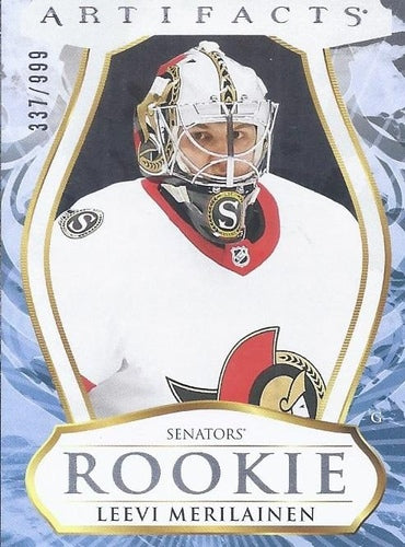 #176 Leevi Merilainen - Ottawa Senators - 2023-24 Upper Deck Artifacts Hockey