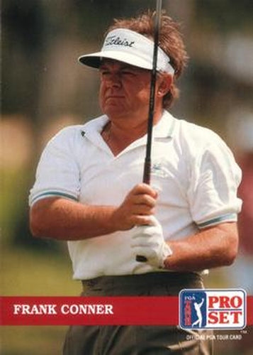 #176 Frank Conner - 1992 Pro Set PGA Tour Golf