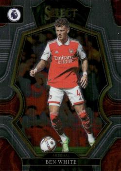 #176 Ben White - Arsenal FC - 2022-23 Panini Select Premier League Soccer