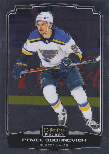 #176 Pavel Buchnevich - St. Louis Blues - 2022-23 O-Pee-Chee Platinum Hockey