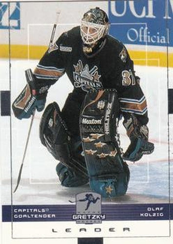 #176 Olaf Kolzig - Washington Capitals - 1999-00 Upper Deck Wayne Gretzky Hockey