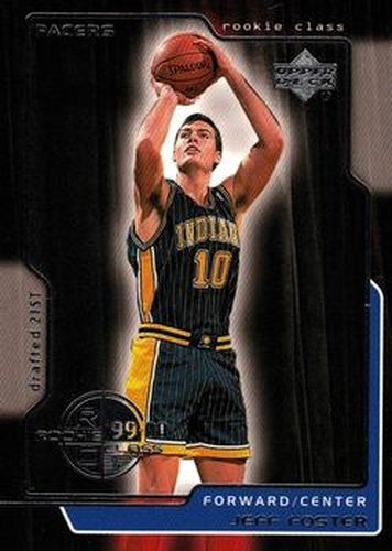 #176 Jeff Foster - Indiana Pacers - 1999-00 Upper Deck Basketball