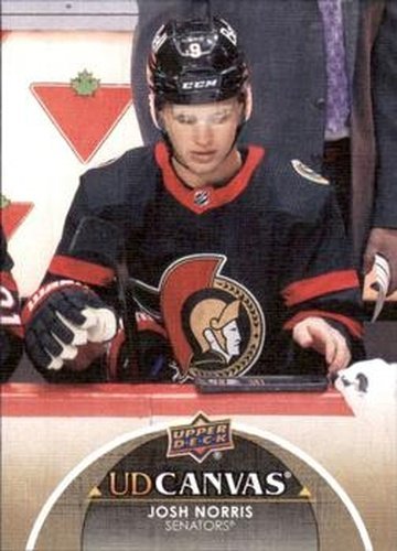#C176 Josh Norris - Ottawa Senators - 2021-22 Upper Deck - UD Canvas Hockey