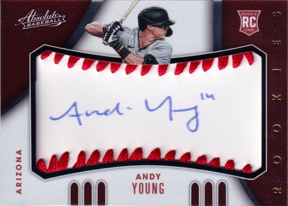 #176 Andy Young - Arizona Diamondbacks - 2021 Panini Absolute Baseball