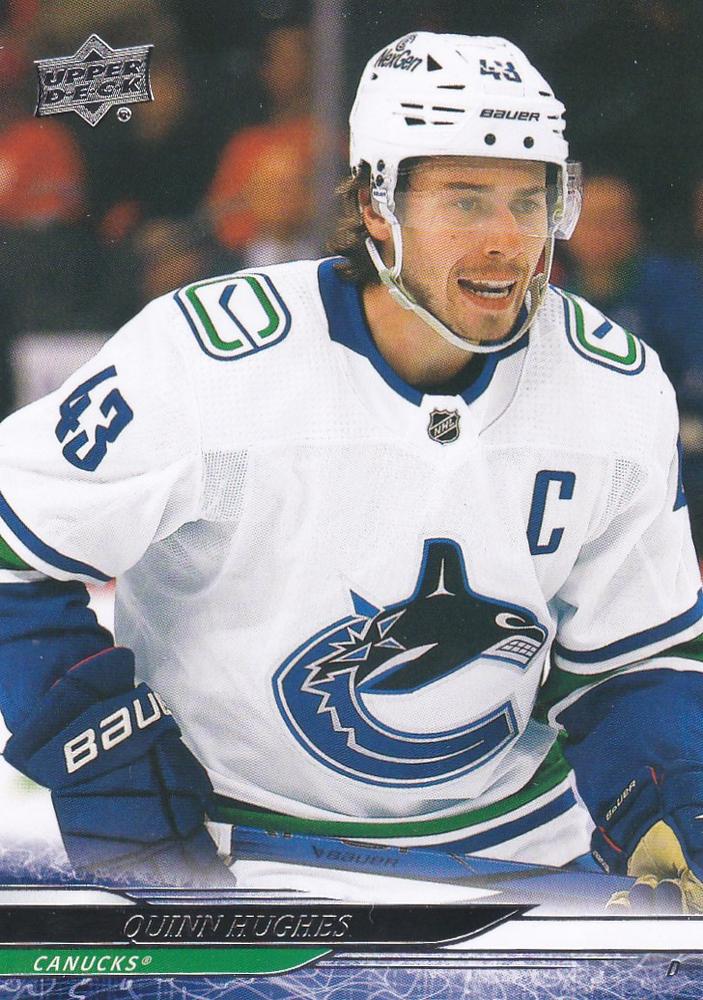 #176 Quinn Hughes - Vancouver Canucks - 2024-25 Upper Deck Hockey
