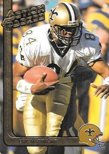 #176b Eric Martin - New Orleans Saints - 1991 Action Packed Football
