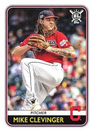 #177 Mike Clevinger - Cleveland Indians - 2020 Topps Big League Baseball