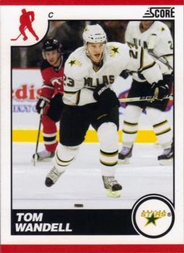 #177 Tom Wandell - Dallas Stars - 2010-11 Score Hockey