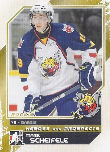 #177 Mark Scheifele - Barrie Colts - 2010-11 In The Game Heroes and Prospects Hockey