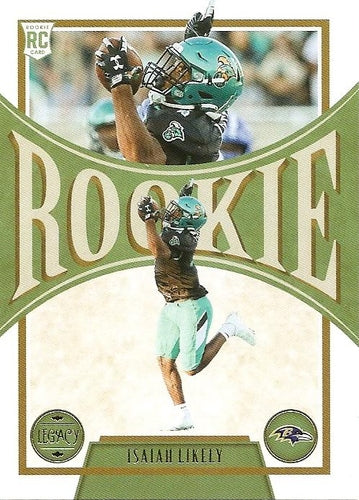 #177 Isaiah Likely - Baltimore Ravens - 2022 Panini Legacy Football