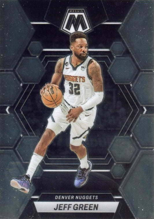 #177 Jeff Green - Denver Nuggets - 2022-23 Panini Mosaic Basketball