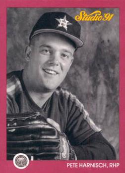 #177 Pete Harnisch - Houston Astros - 1991 Studio Baseball