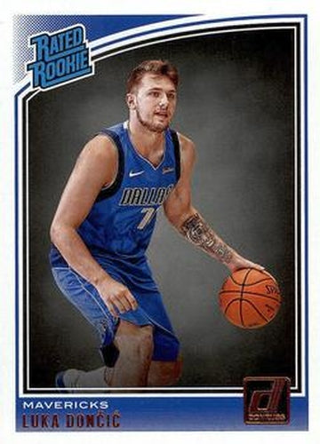 #177 Luka Doncic - Dallas Mavericks - 2018-19 Donruss Basketball